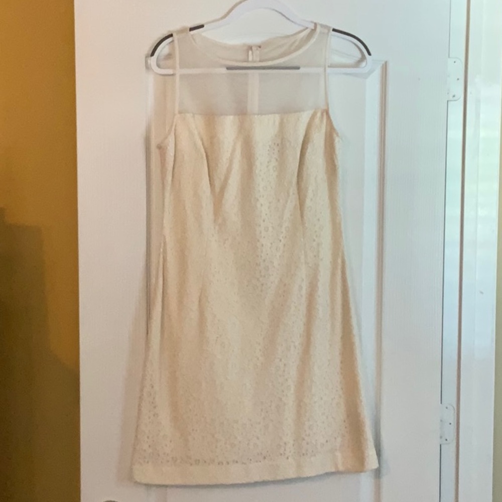 White dress - floral
